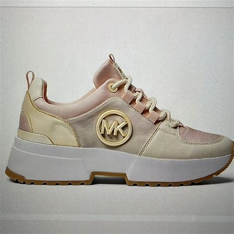 michael kors cosmo canvas sneaker|Michael michael kors cosmo trainer + FREE SHIPPING.